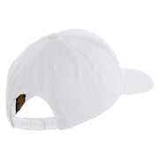 U.S. Army 196th Infantry Brigade Embroidered Retro Cotton Blend Snapback Cap - White OSFM