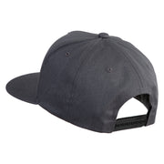 Classic 1934 Flash Gordon Embroidered Flat Bill Snapback Cap - Dark Grey OSFM