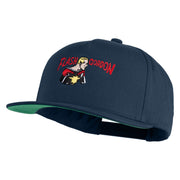 Classic 1934 Flash Gordon Embroidered Flat Bill Snapback Cap - Navy OSFM