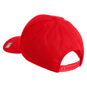 U.S. Army 198th Infantry Brigade Embroidered Retro Cotton Blend Snapback Cap - Red OSFM
