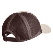 1928 Steamboat Willie Pete Head Embroidered Mesh Cap - Khaki Brown OSFM