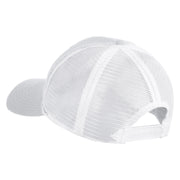1928 Steamboat Willie Pete Head Embroidered Mesh Cap - White OSFM