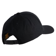 U.S. Army 199th Infantry Brigade Embroidered Retro Cotton Blend Snapback Cap - Black OSFM