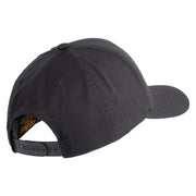 U.S. Army 256th Infantry Brigade Combat Team Embroidered Retro Cotton Blend Snapback Cap - Charcoal OSFM