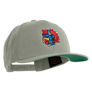 Dan Garret 1939 Blue Beetle Embroidered Prostyle Snapback Cap - Silver OSFM