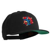 Dan Garret 1939 Blue Beetle Embroidered Prostyle Snapback Cap - Black OSFM