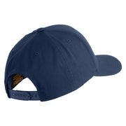 U.S. Army 256th Infantry Brigade Combat Team Embroidered Retro Cotton Blend Snapback Cap - Navy OSFM