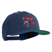 Dan Garret 1939 Blue Beetle Embroidered Prostyle Snapback Cap - Navy OSFM