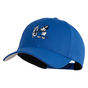 1928 Steamboat Willie Mickey Embroidered 6 Panel Baseball Cap - Royal OSFM