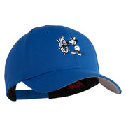 1928 Steamboat Willie Mickey Embroidered 6 Panel Baseball Cap - Royal OSFM