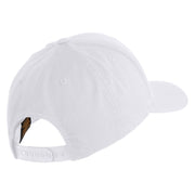 U.S. Army 442nd Infantry Regiment Embroidered Retro Cotton Blend Snapback Cap - White OSFM