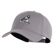 1928 Steamboat Willie Mickey Embroidered 6 Panel Baseball Cap - Grey OSFM
