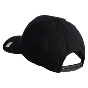 U.S. Army 442nd Infantry Regiment Embroidered Retro Cotton Blend Snapback Cap - Black OSFM