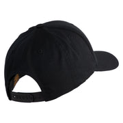 U.S. Army 442nd Infantry Regiment Embroidered Retro Cotton Blend Snapback Cap - Black OSFM