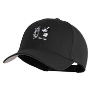 1928 Steamboat Willie Mickey Embroidered 6 Panel Baseball Cap - Black OSFM