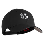 1928 Steamboat Willie Mickey Embroidered 6 Panel Baseball Cap - Black OSFM