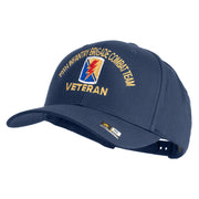U.S. Army 79th Infantry Brigade Combat Team Embroidered Retro Cotton Blend Snapback Cap - Navy OSFM