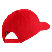 U.S. Army 79th Infantry Brigade Combat Team Embroidered Retro Cotton Blend Snapback Cap - Red OSFM