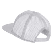 Classic 1941 Plastic Man Embroidered Flat Bill Snapback - White White OSFM