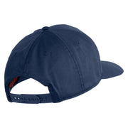 U.S. Marine Corps 1st Marine Division Embroidered Solid Cotton Twill Pro Style Cap - Navy OSFM