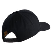 U.S. Army 13th Airborne Divison Embroidered Retro Cotton Blend Snapback Cap - Black OSFM