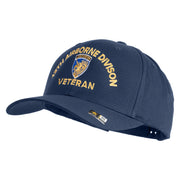U.S. Army 13th Airborne Divison Embroidered Retro Cotton Blend Snapback Cap - Navy OSFM