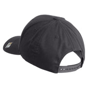 U.S. Army Airborne Command Embroidered Retro Cotton Blend Snapback Cap - Charcoal OSFM