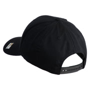 U.S. Army Air Force Embroidered Retro Cotton Blend Snapback Cap - Black OSFM