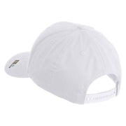 U.S. Army Air Force Embroidered Retro Cotton Blend Snapback Cap - White OSFM
