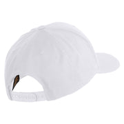 U.S. Army Air Force Embroidered Retro Cotton Blend Snapback Cap - White OSFM
