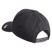 U.S. Army 75 Ranger Regiment Embroidered Retro Cotton Blend Snapback Cap - Charcoal OSFM