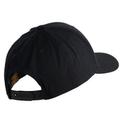 U.S. Army 75 Ranger Regiment Embroidered Retro Cotton Blend Snapback Cap - Black OSFM