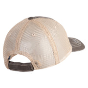 U.S. Army 45th Infantry Brigade Combat Team Embroidered Low Profile Special Cotton Mesh Cap - Brown-Khaki OSFM