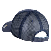 U.S. Army 45th Infantry Brigade Combat Team Embroidered Low Profile Special Cotton Mesh Cap - Navy OSFM
