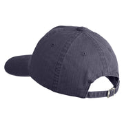 Classic 1930 Pluto Head Embroidered Pigment Dyed Cotton Cap - Navy OSFM