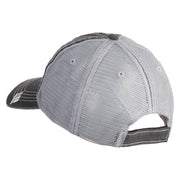 U.S. Army 48th Infantry Brigade Combat Team Embroidered Low Profile Special Cotton Mesh Cap - Black OSFM