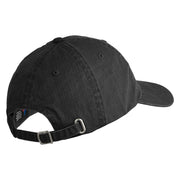 Classic 1930 Pluto Head Embroidered Pigment Dyed Cotton Cap - Black OSFM
