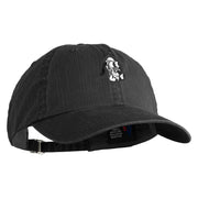 Classic 1930 Pluto Head Embroidered Pigment Dyed Cotton Cap - Black OSFM