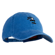Classic 1927 Oswald Rabbit Embroidered Washed Pigment Dyed Cap - Royal OSFM