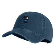 Classic 1927 Oswald Rabbit Embroidered Washed Pigment Dyed Cap - Navy OSFM