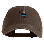 Classic 1927 Oswald Rabbit Embroidered Washed Pigment Dyed Cap - Brown OSFM