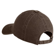 Classic 1927 Oswald Rabbit Embroidered Washed Pigment Dyed Cap - Brown OSFM