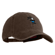 Classic 1927 Oswald Rabbit Embroidered Washed Pigment Dyed Cap - Brown OSFM