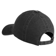 Classic 1927 Oswald Rabbit Embroidered Washed Pigment Dyed Cap - Black OSFM