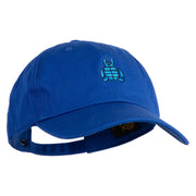 Dan Garrett 1964 Blue Beetle Embroidered Cotton Washed Cap - Royal OSFM