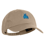 Dan Garrett 1964 Blue Beetle Embroidered Cotton Washed Cap - Khaki OSFM