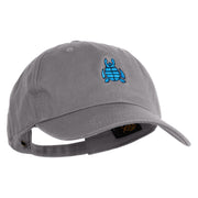 Dan Garrett 1964 Blue Beetle Embroidered Cotton Washed Cap - Grey OSFM