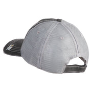 U.S. Army 53rd Infantry Brigade Embroidered Low Profile Special Cotton Mesh Cap - Black OSFM