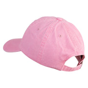 1930 Betty Cartoon Head Embroidered Pigment Dyed Wash Cap - Light Pink OSFM