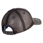 U.S. Army 76th Infantry Brigade Combat Team Embroidered Low Profile Special Cotton Mesh Cap - Brown OSFM